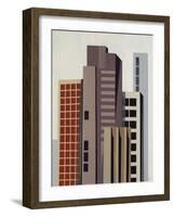 High Rise IV-Sydney Edmunds-Framed Giclee Print