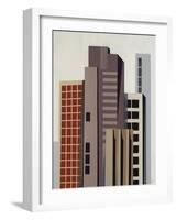 High Rise IV-Sydney Edmunds-Framed Giclee Print