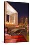 High Rise Office Buildings and La Grande Arche in the La Defense Area at Night-Julian Elliott-Stretched Canvas