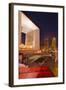 High Rise Office Buildings and La Grande Arche in the La Defense Area at Night-Julian Elliott-Framed Photographic Print