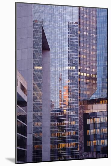 High Rise Office Buildings in the La Defense District of Paris, France, Europe-Julian Elliott-Mounted Photographic Print