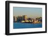 High-rises along the waterfront in Tokyo Harbor at dawn, Tokyo, Japan-Keren Su-Framed Photographic Print