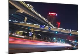 High-Rises and Flyovers in Chaoyang.-Jon Hicks-Mounted Photographic Print