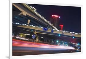 High-Rises and Flyovers in Chaoyang.-Jon Hicks-Framed Photographic Print