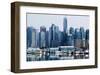 High Rises Downtown Vancouver-null-Framed Art Print