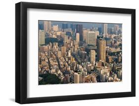 High-rises in downtown Tokyo, Japan-Keren Su-Framed Photographic Print