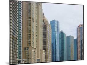 High Rises in Lujiazui Financial District, Pudong, Shanghai, China-Keren Su-Mounted Premium Photographic Print