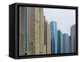 High Rises in Lujiazui Financial District, Pudong, Shanghai, China-Keren Su-Framed Stretched Canvas