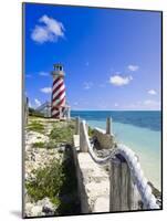 High Rock Lighthouse at High Rock, Grand Bahama, the Bahamas, West Indies, Central America-Michael DeFreitas-Mounted Photographic Print