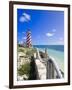 High Rock Lighthouse at High Rock, Grand Bahama, the Bahamas, West Indies, Central America-Michael DeFreitas-Framed Photographic Print