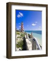 High Rock Lighthouse at High Rock, Grand Bahama, the Bahamas, West Indies, Central America-Michael DeFreitas-Framed Photographic Print