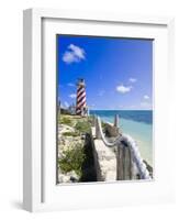 High Rock Lighthouse at High Rock, Grand Bahama, the Bahamas, West Indies, Central America-Michael DeFreitas-Framed Photographic Print