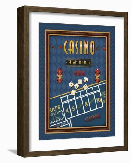 High Roller-Daphne Brissonnet-Framed Art Print