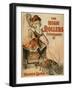 High Rollers Extravaganza "Mamie Lamb" Play Poster-Lantern Press-Framed Art Print