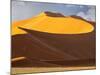 High Sand Dune Illuminated at Dawn at Sossusvlei, Namibia-Frances Gallogly-Mounted Photographic Print