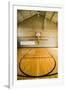 High school basketball court and "head of key" at Webster Groves High School in Webster Groves,...-null-Framed Photographic Print