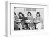 High school biology class  Manzanar Relocation Center, 1943-Ansel Adams-Framed Photographic Print