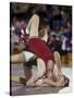 High School Boy's Wrestling Competition-null-Stretched Canvas