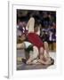 High School Boy's Wrestling Competition-null-Framed Photographic Print