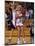 High School Girls Basketball Players in Action During a Game-null-Mounted Photographic Print
