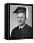 High School Graduation Portrait of Young Man, Ca. 1945-null-Framed Stretched Canvas