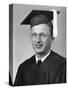 High School Graduation Portrait of Young Man, Ca. 1945-null-Stretched Canvas