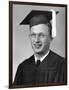 High School Graduation Portrait of Young Man, Ca. 1945-null-Framed Photographic Print
