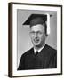 High School Graduation Portrait of Young Man, Ca. 1945-null-Framed Photographic Print