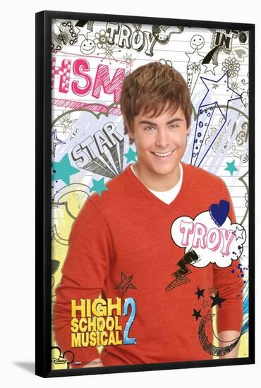 High School Musical 2 - Troy-Trends International-Framed Poster