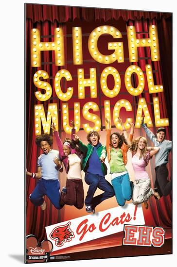 High School Musical - Go Cats!-Trends International-Mounted Poster