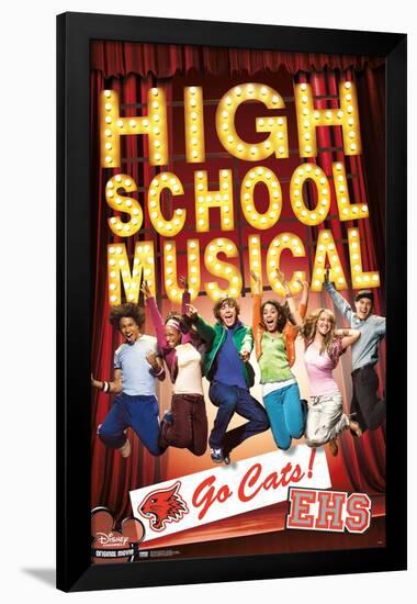 High School Musical - Go Cats!-Trends International-Framed Poster