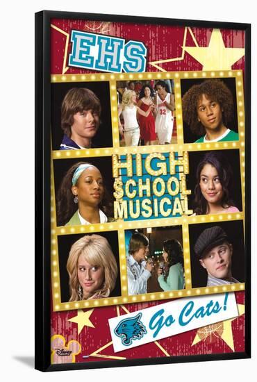 High School Musical - Grid-Trends International-Framed Poster