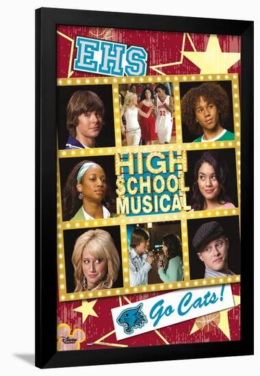 High School Musical - Grid-Trends International-Framed Poster