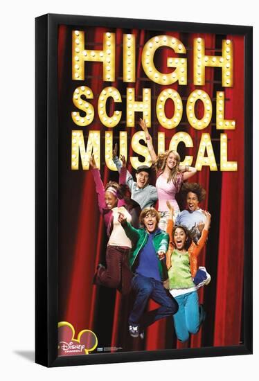 High School Musical - Logo-Trends International-Framed Poster