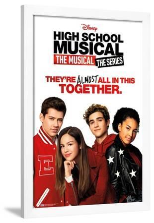 High School Musical: The Musical: The Series - Key Art Premium Poster--Framed Poster