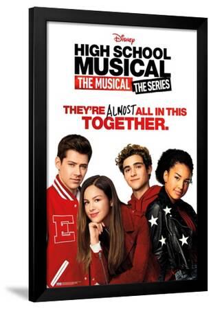 High School Musical: The Musical: The Series - Key Art Premium Poster--Framed Poster