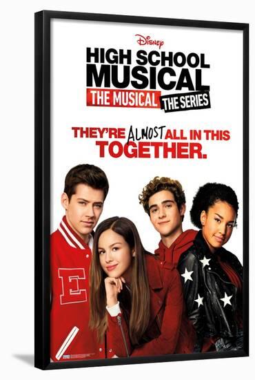 High School Musical: The Musical: The Series - Key Art-Trends International-Framed Poster