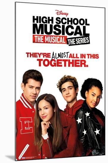 High School Musical: The Musical: The Series - Key Art-Trends International-Mounted Poster