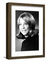 High School Portrait of 18 Year Old Girl in 1971-null-Framed Photographic Print