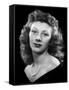 High School Portrait of a Beautiful Young Woman, Ca. 1946-null-Framed Stretched Canvas