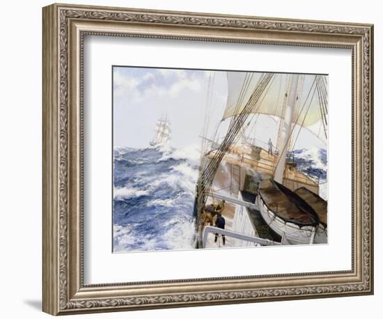 High Seas, 1990s-James Brereton-Framed Giclee Print