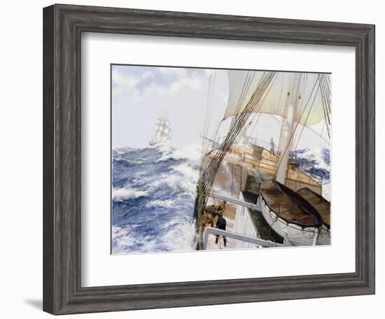 High Seas, 1990s-James Brereton-Framed Giclee Print