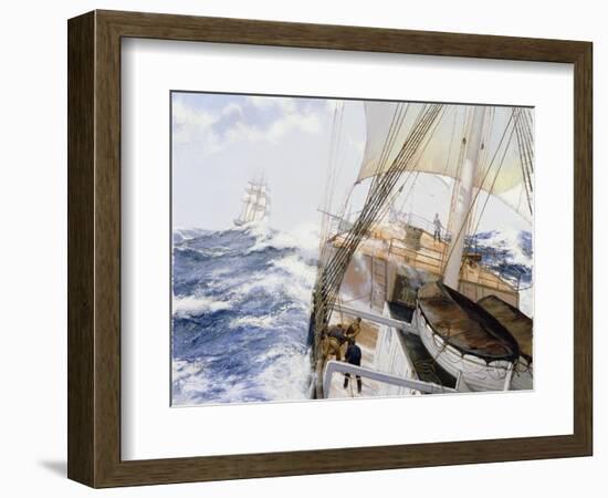 High Seas, 1990s-James Brereton-Framed Giclee Print