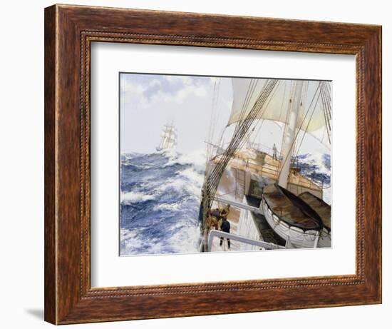High Seas, 1990s-James Brereton-Framed Giclee Print