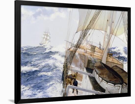 High Seas, 1990s-James Brereton-Framed Giclee Print