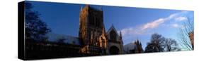 High Section View of a Cathedral, Lincoln Cathedral, Lincolnshire, England, United Kingdom-null-Stretched Canvas