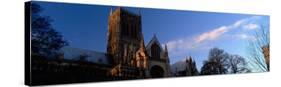 High Section View of a Cathedral, Lincoln Cathedral, Lincolnshire, England, United Kingdom-null-Stretched Canvas