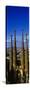 High Section View of Towers of a Basilica, Sagrada Familia, Barcelona, Catalonia, Spain-null-Stretched Canvas