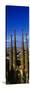 High Section View of Towers of a Basilica, Sagrada Familia, Barcelona, Catalonia, Spain-null-Stretched Canvas