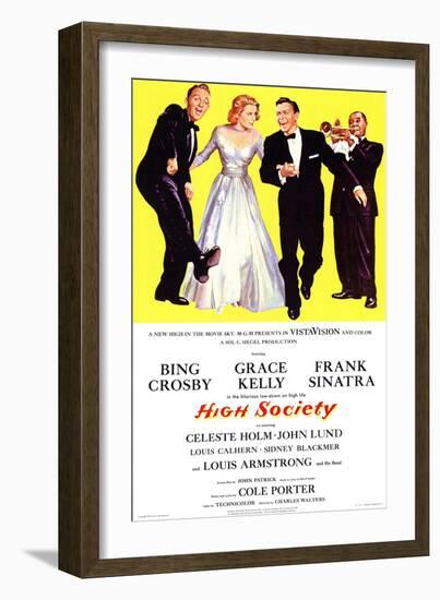 High Society, 1956-null-Framed Art Print